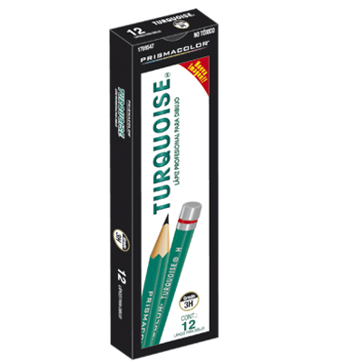 LAPIZ P/DIBUJO TURQUOISE 3H FIRME  BEROL 600886 005582