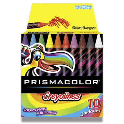 Z CRAYON STD C/10 CREYOLINES   PRISMACOL 054125 5412 BEROL