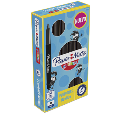 PLUMIN LAV. PINCELIN NEGRO    PAPER MATE 119673 004420 (PAPER