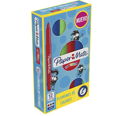 PLUMIN LAV. PINCELIN  C/12 CL.BASIC.PAPE