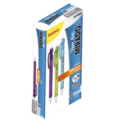 PORTAMINA 0.7MM SURT.MIRADO   PAPER MATE