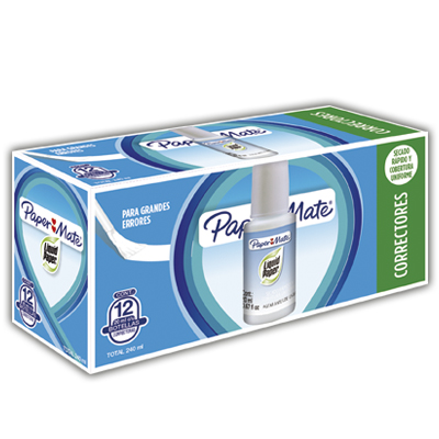 CORRECTOR LIQUIDO BCO. 20ML LIQUID PAPER