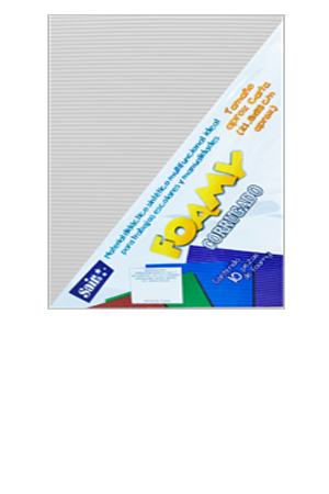 FOMI CARTA BLANCO   CORRUGADO C/10 SAIRA 131290 14 20.5X27CM