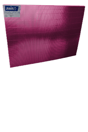 PAPEL CORRUGADO EXT.MET.BUGAM.C/10