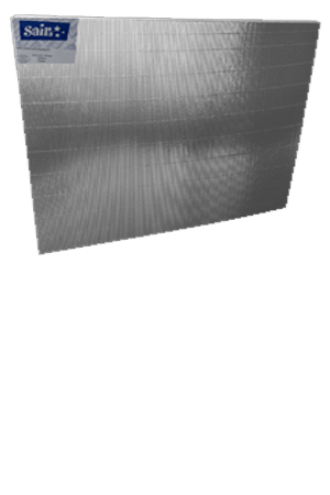 PAPEL CORRUGADO EXT.MET.PLATA C/10