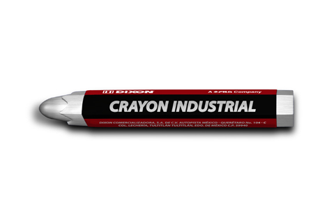 CRAYON INDUSTRIAL BLANCO      C/10 DIXON