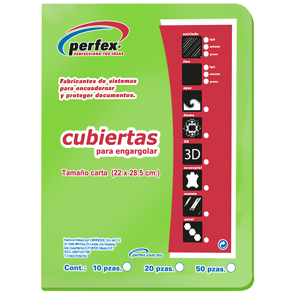 PASTA CTA.PLAST.VERDE      ESPEJO PERFEX 675868 25JGS 14PTS F
