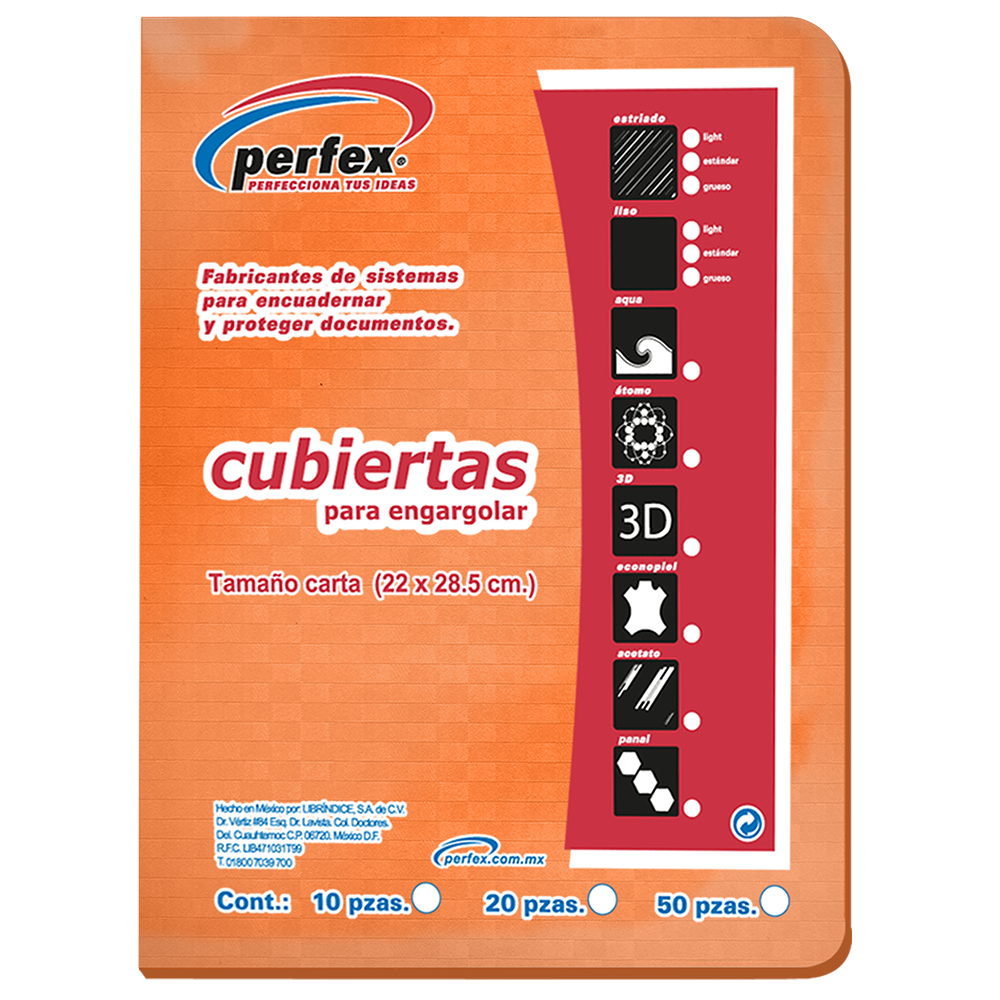 PASTA CTA.PLAST.NARANJA   REFLEJO PERFEX 675905 25JGS 14PTS