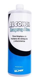 ALCOHOL ISOPROPILICO     1LT.    SILIMEX 196502 P/LIMPIEZA EQ