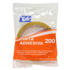 CINTA TRANSPARENTE 24X65       200   TUK 027255 260010 BSA. C
