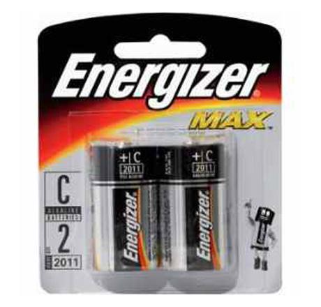 BATERIA ALKALINA "C"    C/02   ENERGIZER 011367 E93BP-2 ENERG