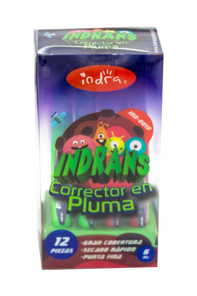 CORRECTOR LIQ.T/LAPIZ   6ML        INDRA 038291 IND-0010