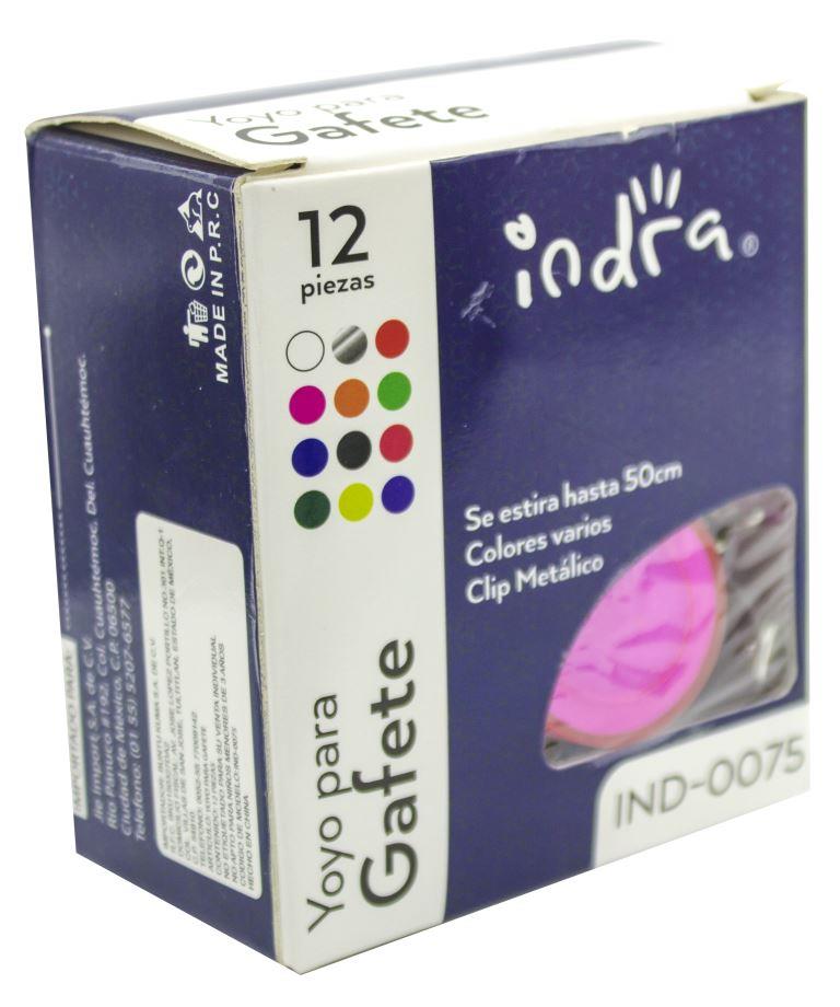 BROCHE YOYOELASTIC SURTIDO  C/12   INDRA 680084 IND-0075