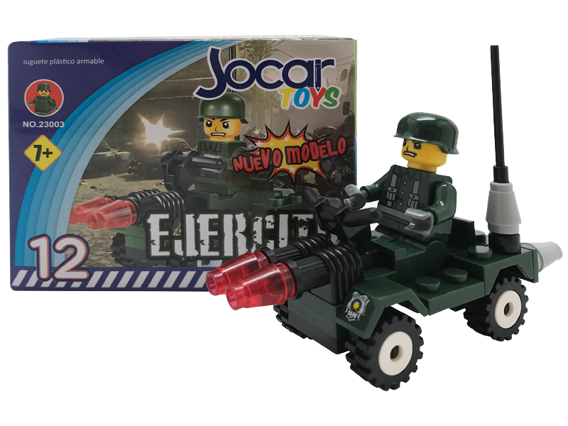 JUEGO DIDACT.ARMABLE EJERCITO      JOCAR 639197 JA8 MODELO 23