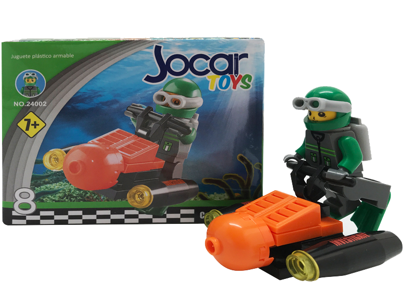 JUEGO DIDACT.ARMABLE SUBMARINO     JOCAR 635595 JA8 MODELO 24