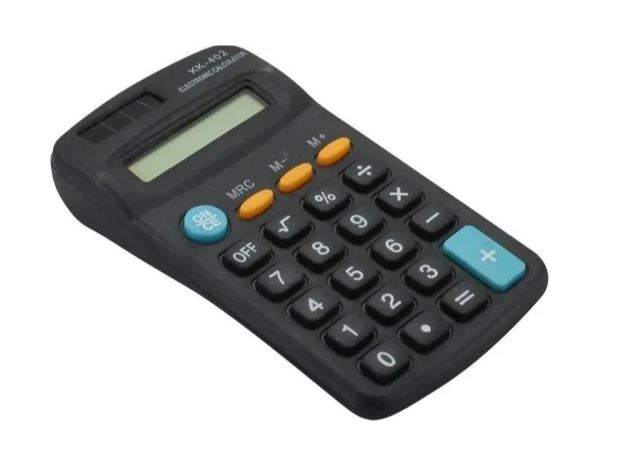 CALCULADORA BOLSILLO 8 DIG.DK-402  BLUEL 540059 NEGRA BASICA