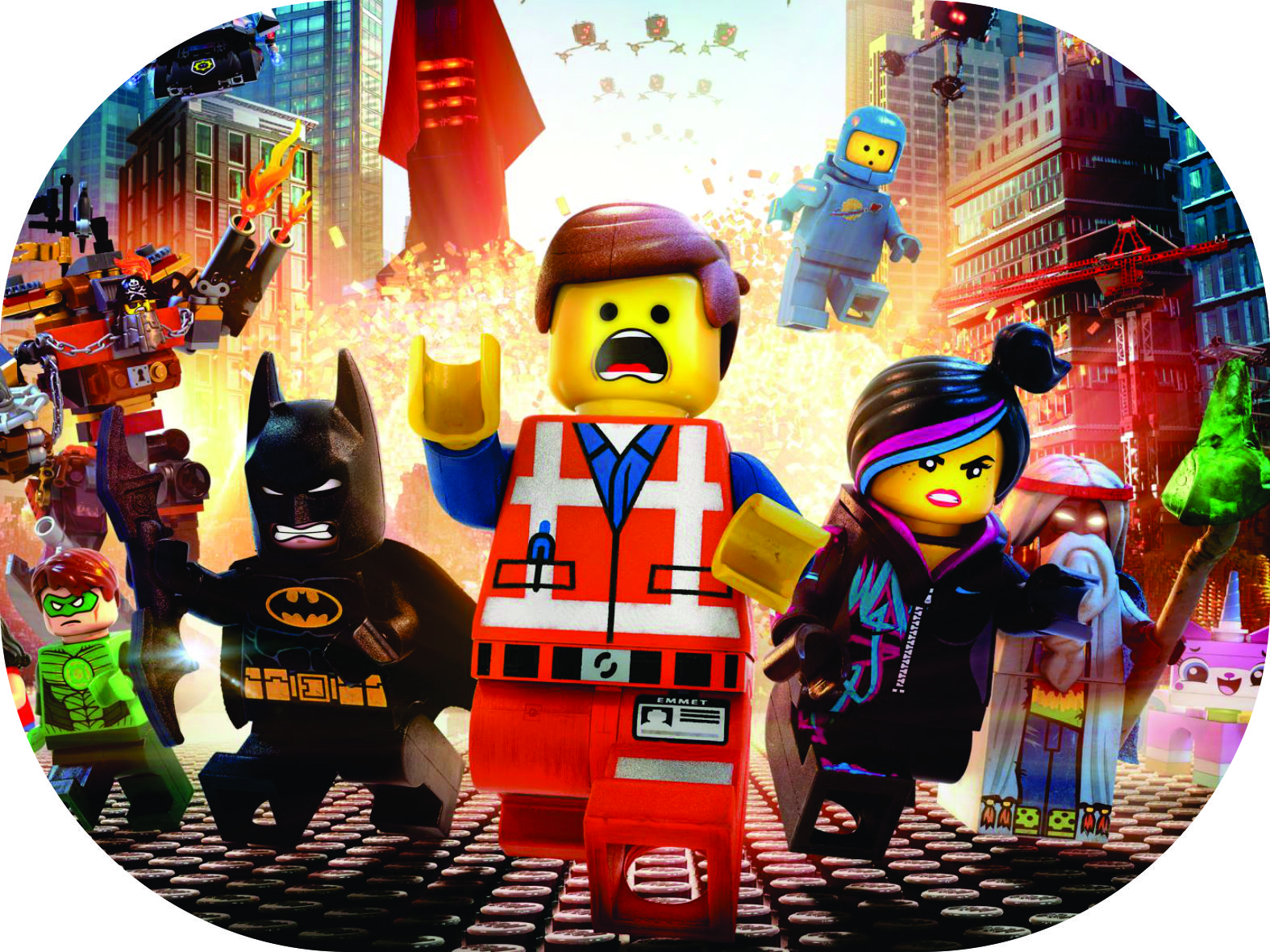 TAPETE PLAST. P/ALIMENTOS LEGO
