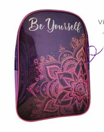 MOCHILA ESCOLAR MANDALA COLORS     U-PAK 867082 8101025213