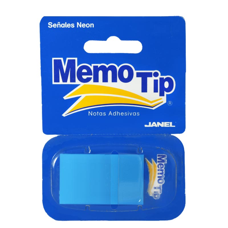 BANDERITA ADHESIVA AZUL    C/050 MEMOTIP