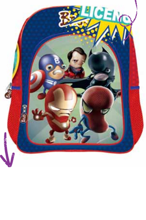 MOCHILA ESCOLAR ABINGERS           U-PAK 831618 5101024802