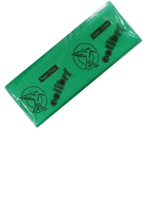 PAPEL CHINA 50X75 VERDE PIS.100H COLIBRI