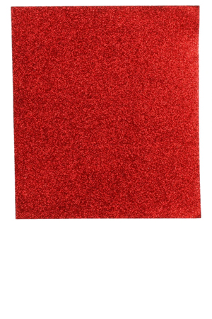 PAPEL C/DIAMAN.CARTA C/10 ROJO     SAIRA 152025 150GR 01 (21.