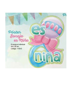 POSTERS SONAJA ES NIÑA SUAJADA      PADI 011505 1150