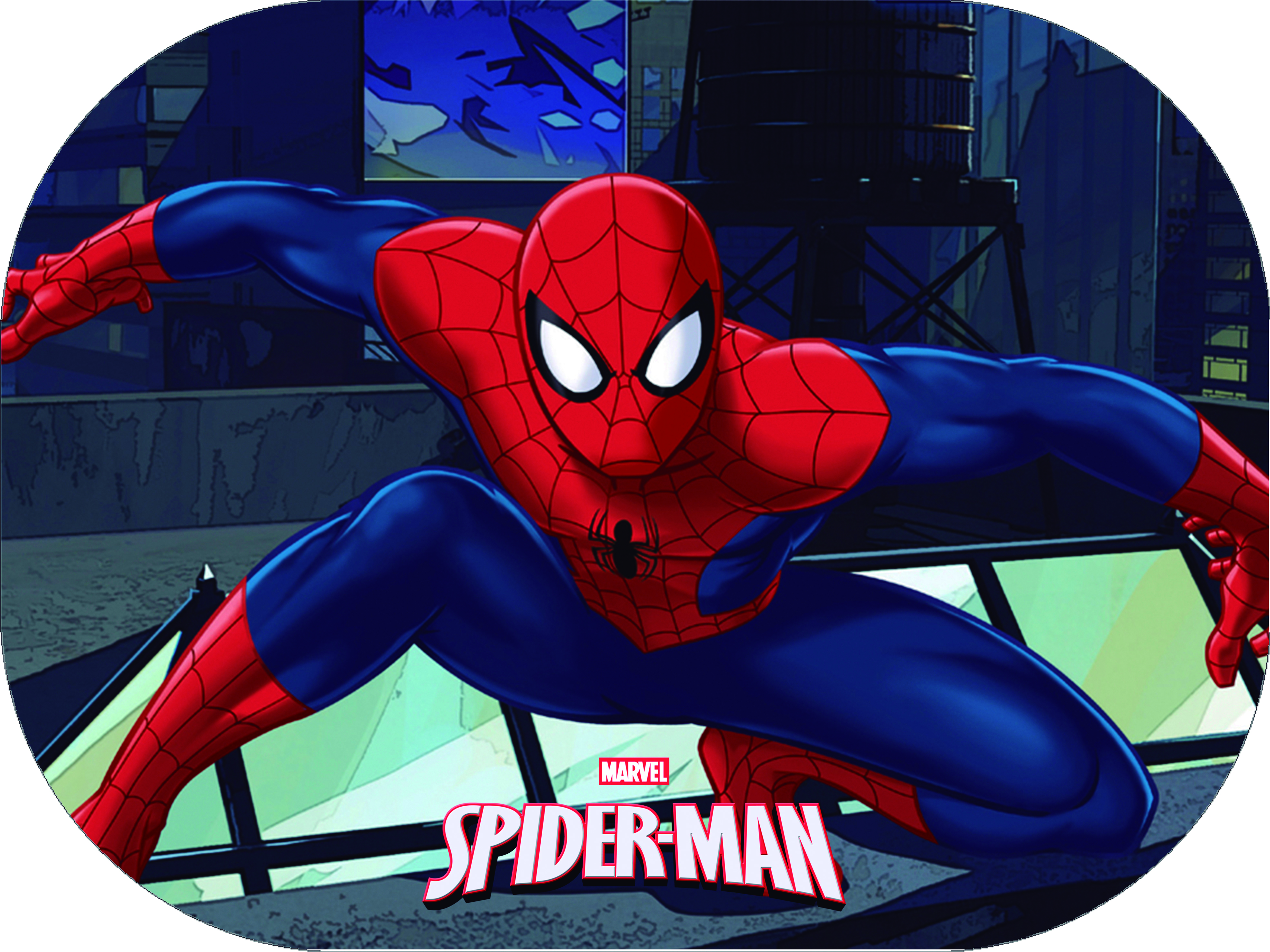 TAPETE PLAST. P/ALIMENTOS SPIDERMAN