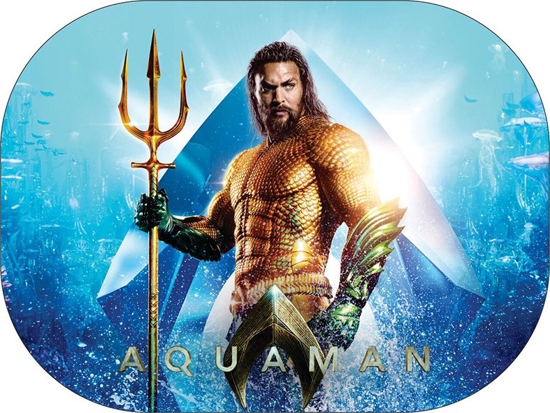 TAPETE PLAST. P/ALIMENTOS AQUAMAN