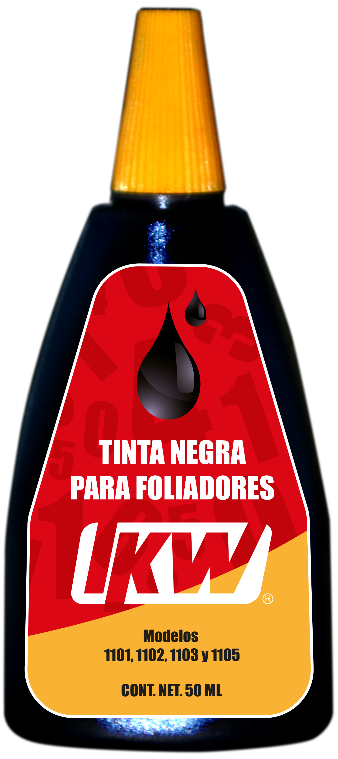 TINTA P/FOLIADOR 50ML NGO  160039     KW (2COJINES+1LAPIZ PLA