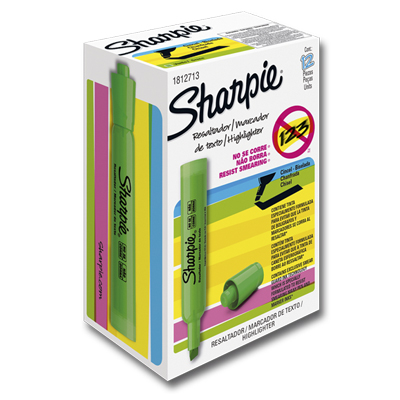 MARCATEXTO     VERD.          C/12 SHARP